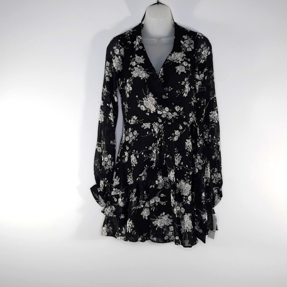 N-May Dress Darlyn Black Check